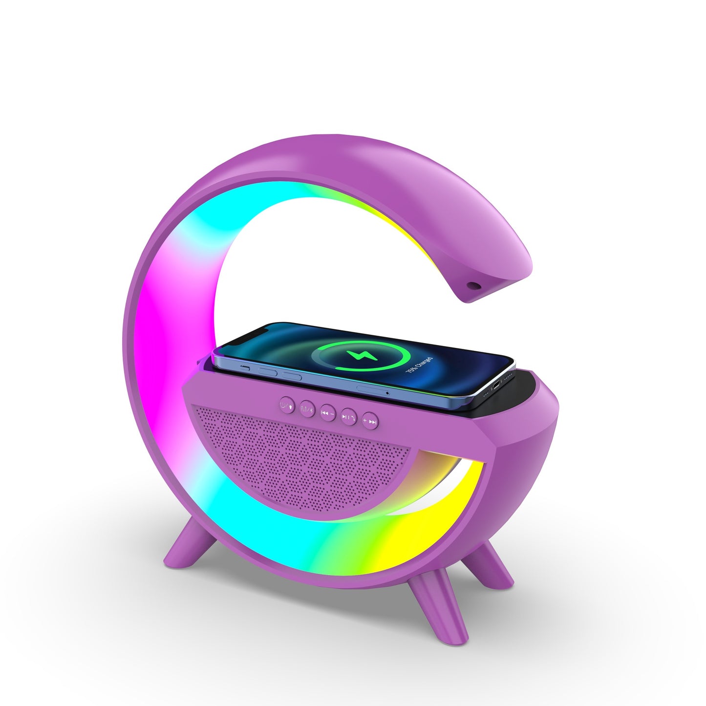 Mysti Light: G-Shaped Voice-Control Ambiance